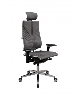 Кресло Yoga Y 4DF B2-12D - GoyaLE /Kc31/Nc31/D15P/H13mV-3D(M26.B35.G25.W04) (Темно-серый)