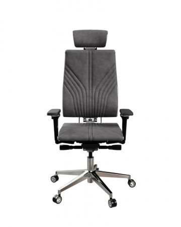 Кресло Yoga Y 4DF B2-12D - GoyaLE /Kc31/Nc31/D15P/H13mV-3D(M26.B35.G25.W04) (Темно-серый)