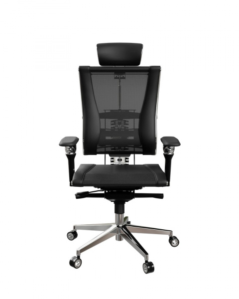 Кресло Yoga Y 4DF L2-57D - YM93+Infinity /Vc09/Nc09/D06P/H13mL-3D(M06.B35.G11.W04) (Черный)