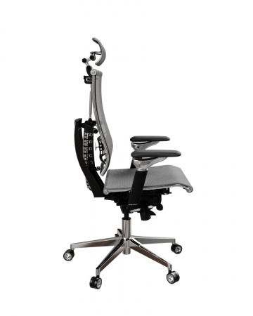 Кресло Yoga Y 4DF L2-37D - YM93 /Vc00/Nc00/D06P/H13mM-3D(M06.B35.G11.W04) (Серый-Тем.Серый)