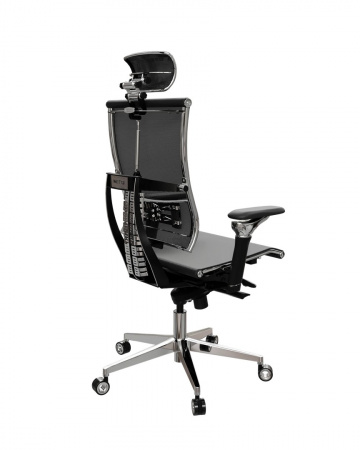 Кресло Yoga Y 4DF L2-37D - YM93 /Vc00/Nc00/D06P/H13mM-3D(M06.B35.G11.W04) (Черный)
