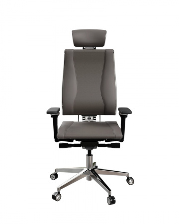 Кресло Yoga Y 4DF B2-17D - Infinity /Kc09/Nc09/D15P/H13mL-3D(M26.B35.G25.W04) (Серый)