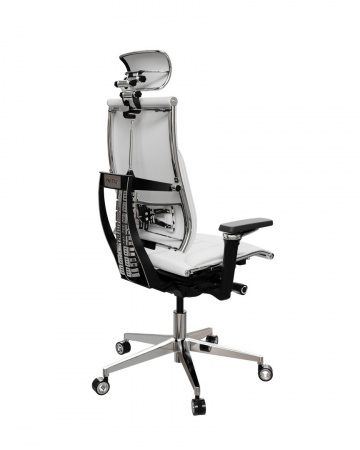 Кресло Yoga Y 4DF B2-10D - Infinity /Kc06/Nc06/D15P/H13mL-3D(M26.B35.G25.W04) (Белый)