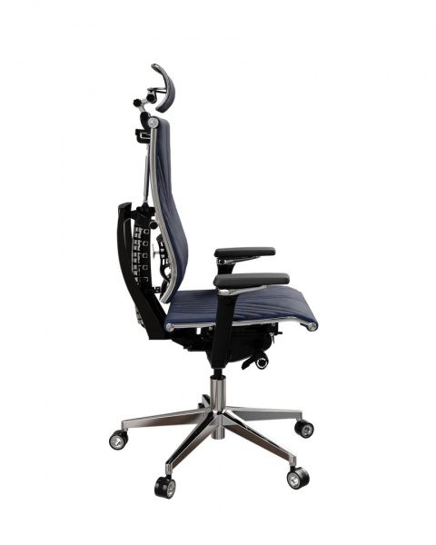 Кресло Yoga Y 4DF B2-12D - GoyaLE /Kc31/Nc31/D15P/H13mV-3D(M26.B35.G25.W04) (Синий)