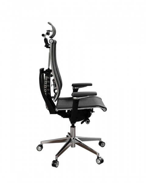 Кресло Yoga Y 4DF B2-14D - YM93+Infinity /Kc09/Nc09/D15P/H13mM-3D(M26.B35.G25.W04) (Черный)
