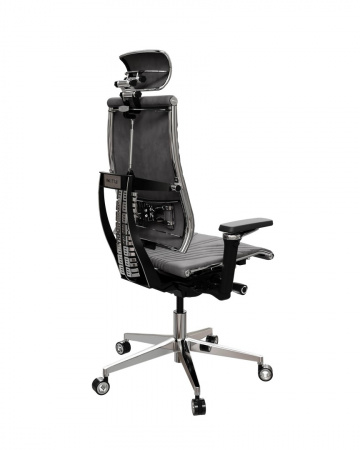 Кресло Yoga Y 4DF B2-12D - GoyaLE /Kc31/Nc31/D15P/H13mV-3D(M26.B35.G25.W04) (Темно-серый)
