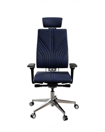 Кресло Yoga Y 4DF B2-12D - GoyaLE /Kc31/Nc31/D15P/H13mV-3D(M26.B35.G25.W04) (Синий)